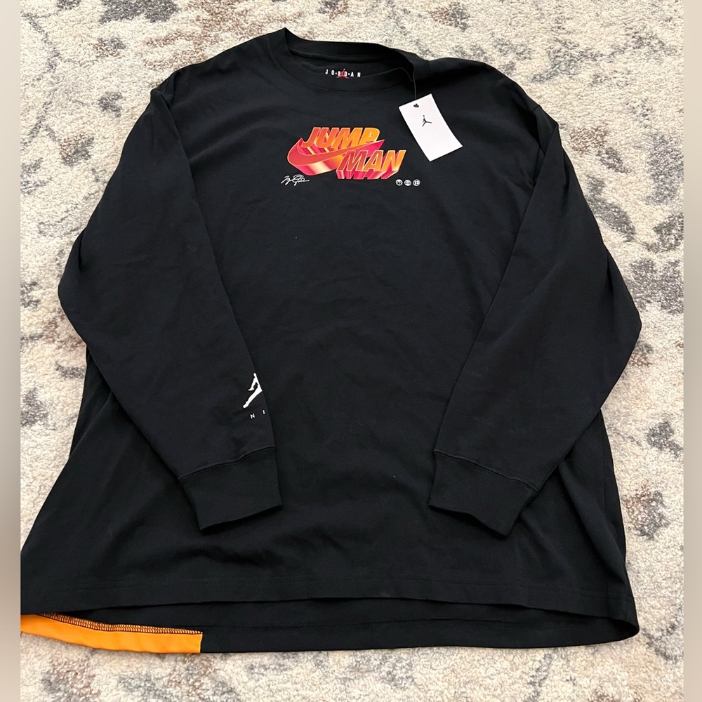 Jordan Men's Jumpman Long-Sleeve T-Shirt - Size XXL
